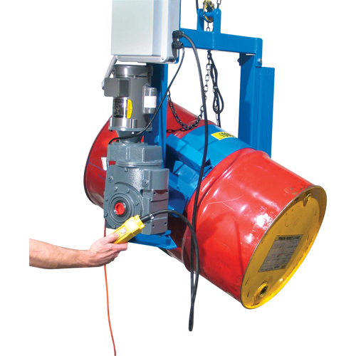BASCULE BARIL POUDRE 3 PHASES/230V CAP 1500LB, Baril de 55 gal. US (45 gal. imp.), Capacit&eacute; 1500 lb/680 kg Dufferin Supply