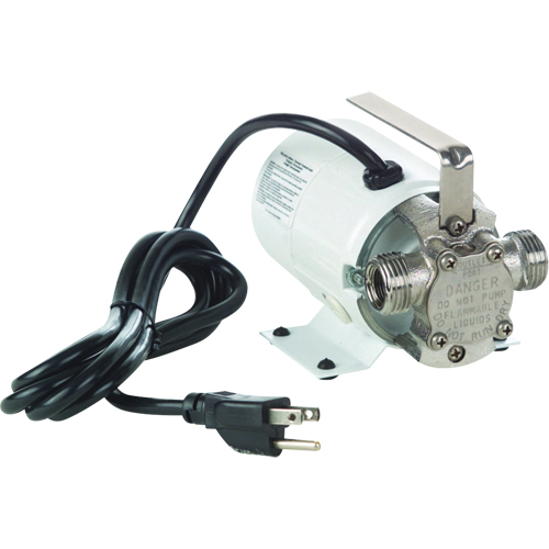 Non-Submersible, Self-Priming Plated Brass Transfer Pumps - Pump Only, 115 V, 360 GPH, 1/10 HP Dufferin Supply