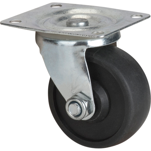Roulette, Pivotant, 3" (76 mm), Polyol&eacute;fine, 250 lb (113 kg) Dufferin Supply