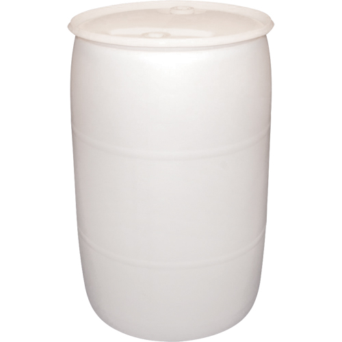 Polyethylene Drums, 30 US gal. (25 imp. Gal.), Closed Top, Natural Dufferin Supply