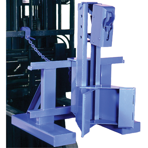 Manipulateur de barils MORSPEED 1500 pour chariot &eacute;l&eacute;vateur, Pour 55 gal. US (45 gal. imp.) Dufferin Supply