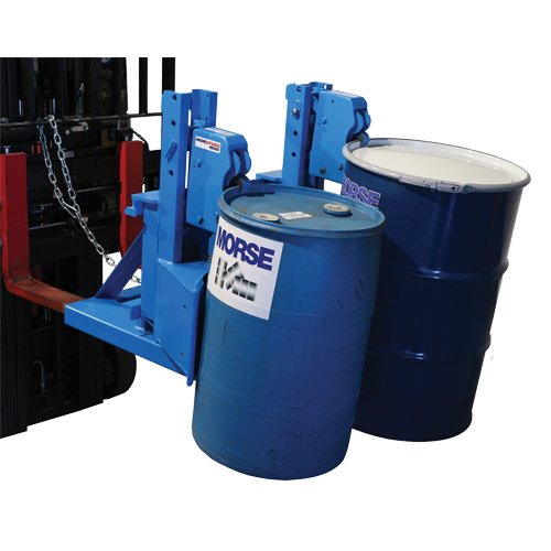 MORSPEED 1500 Forklift Drum Handler, For 55 US gal. (45 Imperial Gal.) Dufferin Supply