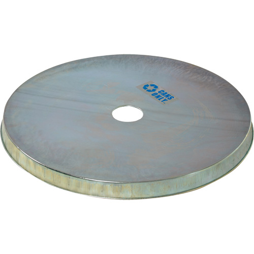 Galvanized Steel Drum Cover with Can Opening Dufferin Supply