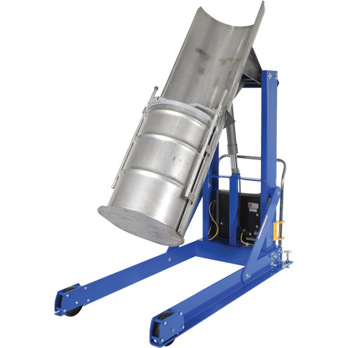 Tombereau hydraulique portatif pour baril, Pour 30 - 55 gal. US (25 - 45,8 gal. imp.) Dufferin Supply
