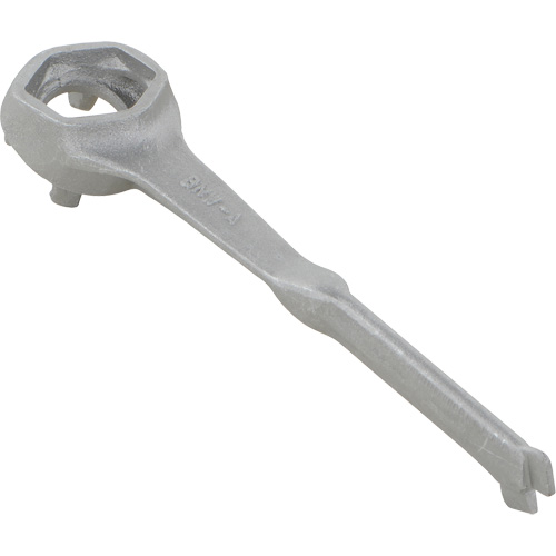 Cl&eacute; pour bouchon-&eacute;crou sp&eacute;cialis&eacute;e &agrave; un seul c&ocirc;t&eacute;, Ouverture de 1-1/2", Poign&eacute;e 4-1/4", Aluminium anti&eacute;tincelles Dufferin Supply