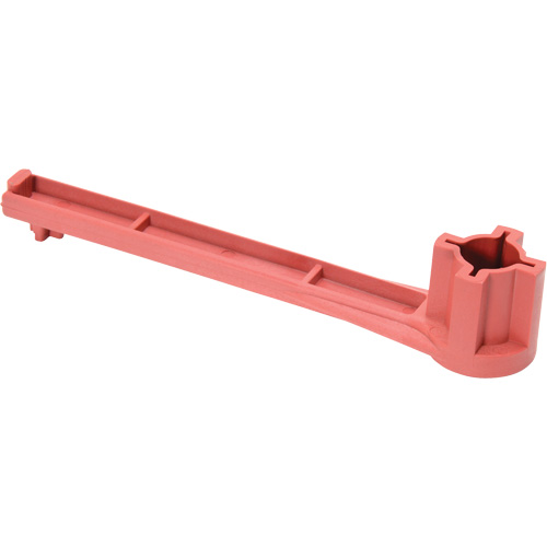 Single Ended Specialty Bung Nut Wrench, 1-1/4" Opening, 8" Handle, Non-Sparking Nylon Dufferin Supply