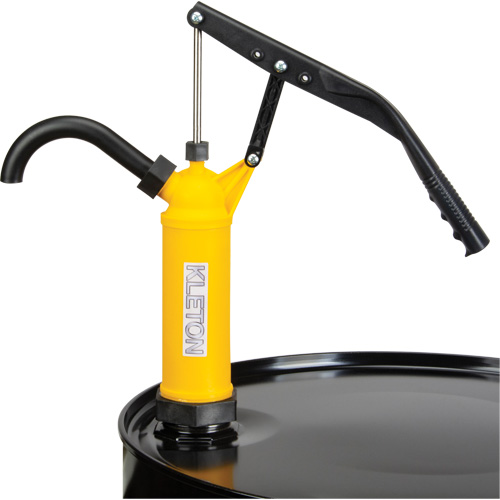 Lever-Type Drum Pump, Polypropylene, 14 oz./Stroke, Fits 5-55 Gal. Dufferin Supply