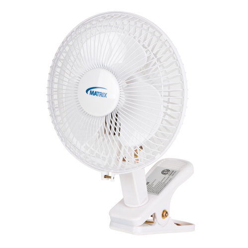 Clip-On & Desk Fan, 6" Diameter, 2 Speeds Dufferin Supply