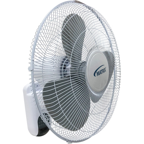 Ventilateur mural oscillant, Commercial, 3 vitesses, Diam&egrave;tre de 16" Dufferin Supply