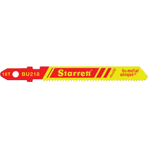 Lames pour scie sauteuse Unified Shank, Bim&eacute;tal, 2" lo, 18 dents par pouce Dufferin Supply