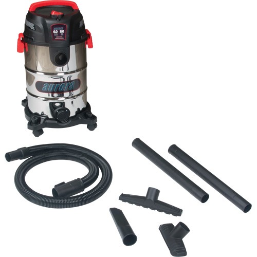Aspirateur, Secs-humides, 6 CV, 8 gal. US (30,3 litres) Dufferin Supply