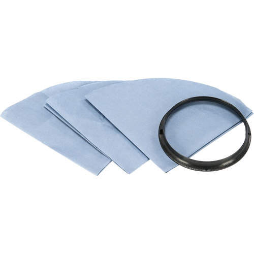 Reusable Dry Vacuum Filter with Mounting Ring Dufferin Supply