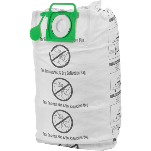 Tear-Resistant Wet/Dry Collection Vacuum Bags, 12 - 20 US gal. Dufferin Supply