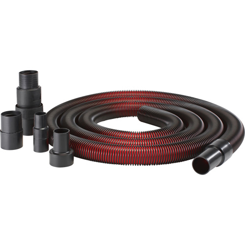 1-1/2" x 12' Premium Grade Crush-Resistant Hose with Adapter Dufferin Supply