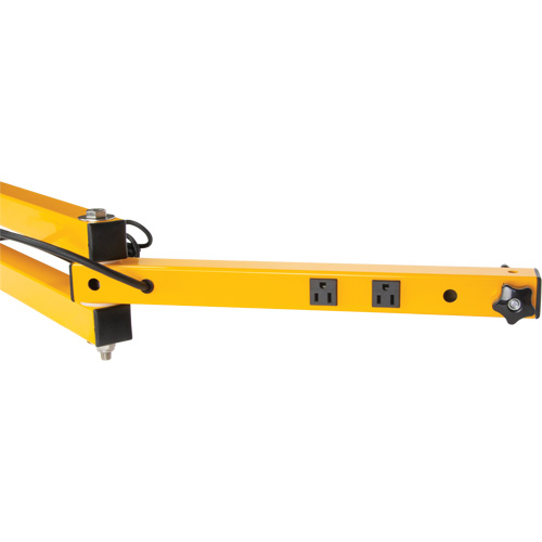 180 Double Locking Arm with 2 Receptacles Dufferin Supply