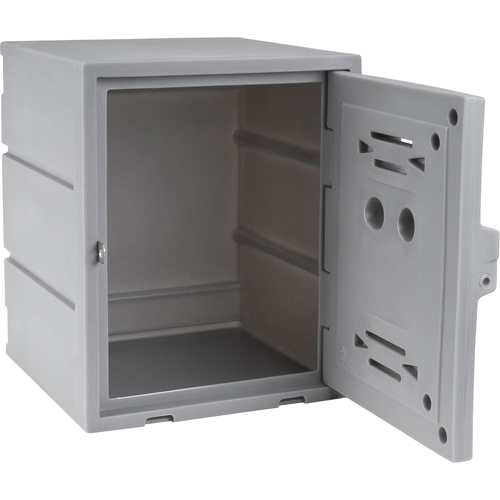 Locker, 15" x 15" x 18", Grey, Assembled Dufferin Supply