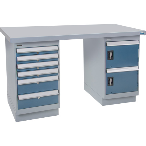 Workbench, 60" W x 36" D x 34" H, 2500 lbs. Capacity Dufferin Supply