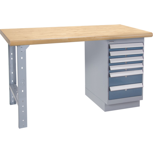 Pre-Designed Workbench, 2500 lbs. Cap., 60" W x 36" D, 34" H Dufferin Supply