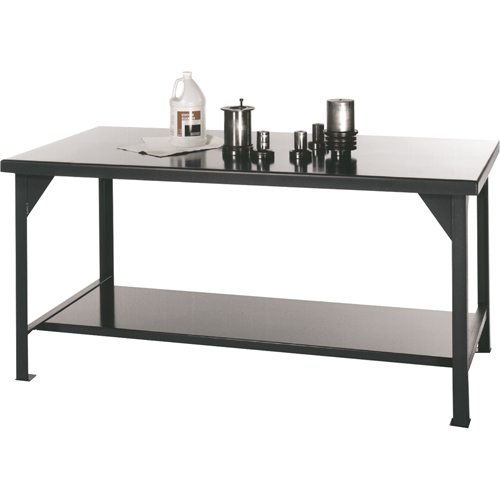 Shop Tables, Steel Surface, 72" W x 36" D x 34" H Dufferin Supply