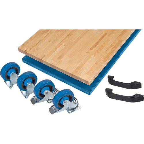 Mobile Cabinet Benches- Assembly Kits, Triple Dufferin Supply