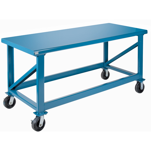 Extra Heavy-Duty Workbenches - All-Welded Benches, Steel Surface Dufferin Supply