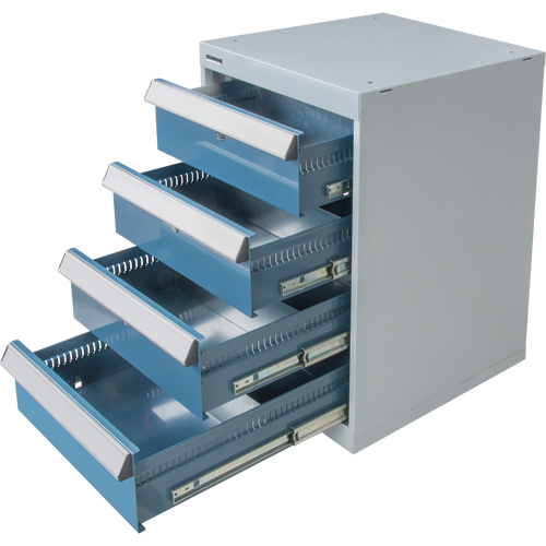 &eacute;tabli &agrave; quatre tiroirs sur pi&eacute;destal, 18" la x 21" p x 28" h Dufferin Supply