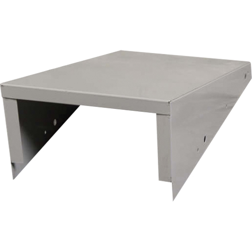Clean Line Economy Lockers Slope Top, 1 Bank, 18" D x 12" W x 6" H, Grey, Steel Dufferin Supply