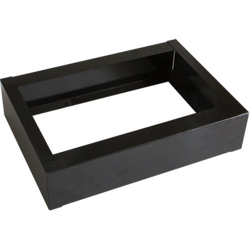 Base encastr&eacute;e pour casiers robustes enti&egrave;rement soud&eacute;e Concorde, 1 Blocs, 4" lo x 12" la x 17" p, Noir, Acier Dufferin Supply