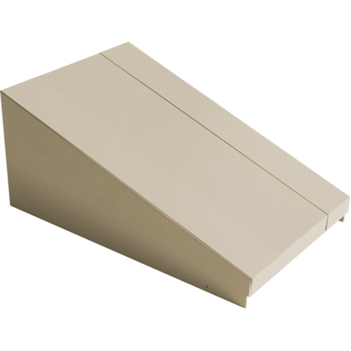 All-Welded Concorde - Heavy-Duty Lockers Sloping Top, 1 Bank, 18" D x 12" W x 6" H, Beige, Steel Dufferin Supply