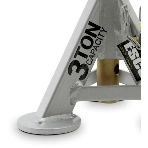 Performance Shorty Low Profile Jack Stands, 3 tons Capacity, 11" - 17" H Dufferin Supply