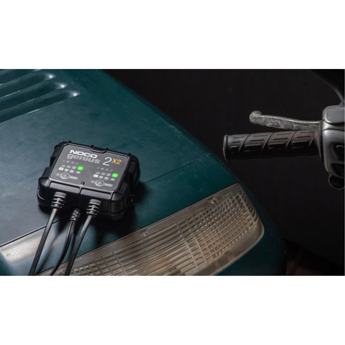Chargeur de batterie 2 sorties de 4 A Genius 2X2 Dufferin Supply