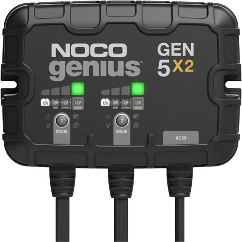 Genius&reg; Gen5X2 2-Bank, 10-Amp On-Board Battery Charger Dufferin Supply