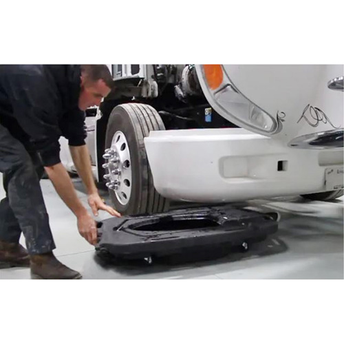 Low Profile Truck Oil Drain with Lid Dufferin Supply