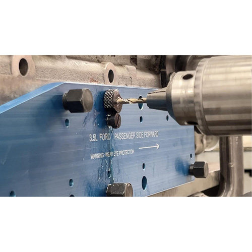 Gabarit de perçage pour installation sur collecteur pour Ford 3,5 L Ecoboost Dufferin Supply