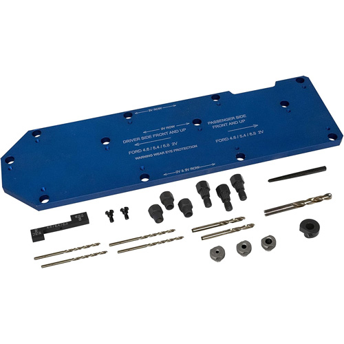 Manifold Drill Template for Ford 4.6L, 5.4L & 6.8L Dufferin Supply