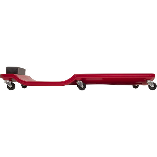 Red Low Profile Plastic Creeper Dufferin Supply