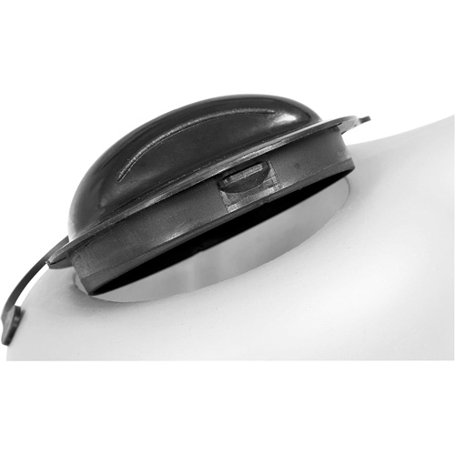 Distributeur dhuile avec couvercle et bouchon, Plastique, Capacit&eacute; de 8 pintes Dufferin Supply
