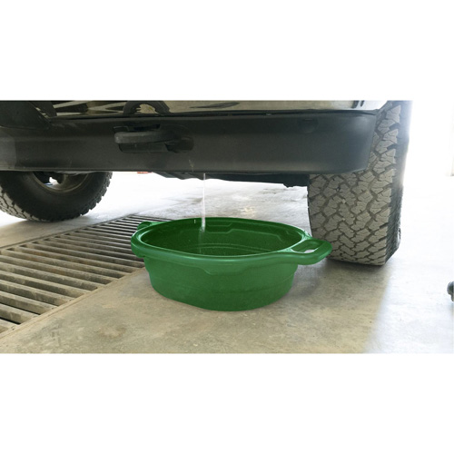 Green Oval Drain Pan Dufferin Supply