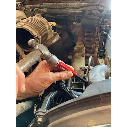 Barre-levier avec extr&eacute;mit&eacute; de frappe, 1/4" la x 5" lo Dufferin Supply