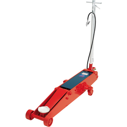 Floor Jack, 10 Ton(s) Capacity, 6-1/8" Lowered, 27-1/4" Raised, Air Hydraulic Dufferin Supply