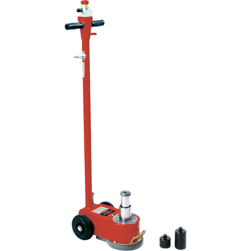 Telescopic Floor Jack, 33 Ton(s) Capacity, 6" Lowered, 12" Raised, Air Hydraulic Dufferin Supply