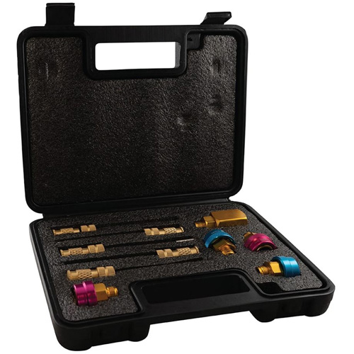 Ensemble de 10 morceaux pour le d&eacute;montage des noyaux de valves de climatisation Dufferin Supply