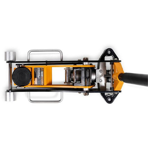 Cric aluminium &agrave; profil bas, 2 tonne(s) Capacit&eacute;, 3-1/4" Abaiss&eacute;e, 18-1/2" &eacute;lev&eacute;e, Hydraulique &agrave; main Dufferin Supply