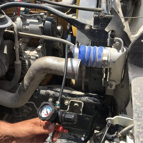 Trousse de test du syst&egrave;me d'air turbo HD avec adaptateur fumig&egrave;ne 10 mcx Dufferin Supply