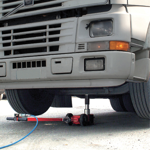 Cric &agrave; 2 &eacute;tapes, 33 tonnes/66 tonnes, Air comprim&eacute;/hydraulique Dufferin Supply