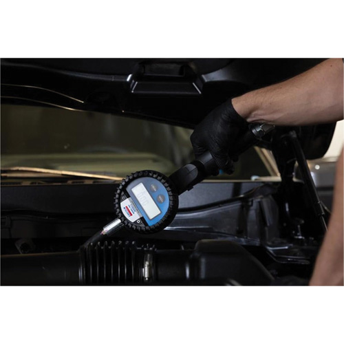 Electronic Lube Meter with Flexible 90° Extension Dufferin Supply