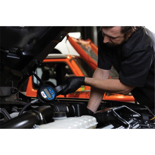 Electronic Lube Meter with Flexible 90° Extension Dufferin Supply