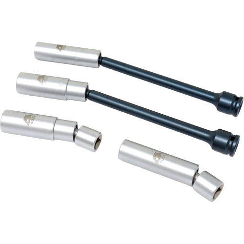 4-Piece Euro Spark Plug Swivel Socket Set, 3/8" Drive Dufferin Supply