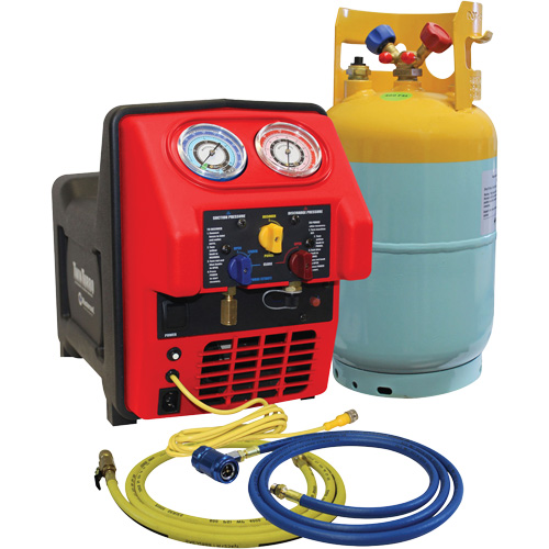 Spark Free Twin Turbo Refrigerant Recovery Machine For R1234Yf Dufferin Supply