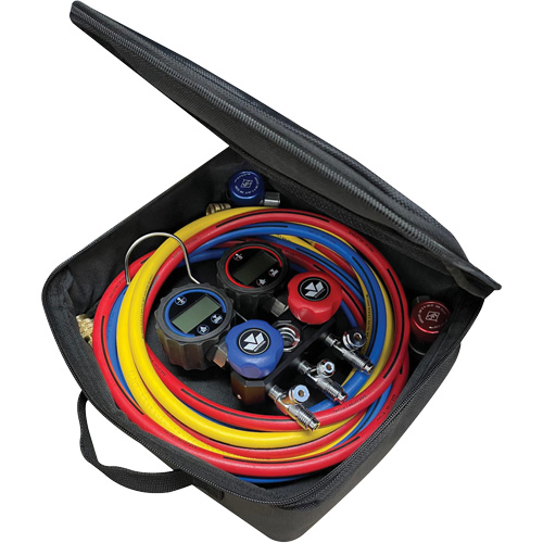 Jeu de manom&egrave;tres manifold compact Mini-Fold – S&eacute;rie noire Dufferin Supply